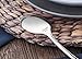 Artaste Rain II Forged 18/10 Stainless Steel (Silver (Set of 12), Teaspoon (7-Inch))