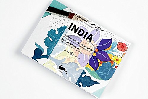 Pepin Press Pepin Press India : POSTCARD COLOURING BOOK (96150 ) by Pepin van Roojen