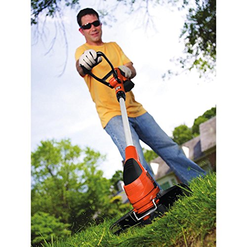 BLACK+DECKER LST220 20V Lithium Ion Cordless GrassHog Trimmer/Edger, 12" - Image 6