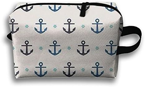 Seaman Ocean Travel Cosmetic Bag For Women High School Studentcute Makeup Bag Trekking Zipper Pouch