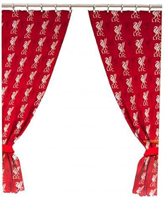 Official Liverpool Fc Curtains Amazon Co Uk Kitchen Home