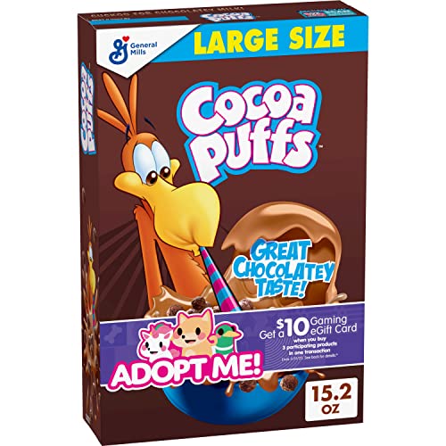 Cocoa Puffs, Chocolate Breakfast Cereal with Whole Grains, 15.2 oz in Oman Whizz Cold Cereals