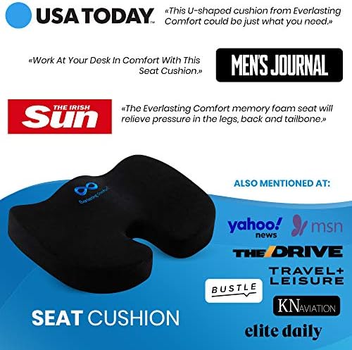 Everlasting Comfort Seat Cushion for Office Chair ...