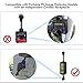 BougeRV RV Surge Protector Lock Hasp Protective Metal Box Heavy-Duty with Padlock Compatible with Surge Guard 30A Model 44750, 50A 44270, 34850 (Does Not Fit Model 34830 or 34950)