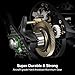 Piscifun Phantom Baitcasting Fishing Reel, 5.7oz Ultralight Carbon Frame Baitcaster, 7.0:1 Gear Ratio & Dual Brake System Low Profile Casting Reel, Left Handle