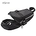 KSprot Bicycle Saddle Bag, Pocket Seat Pack Bike Rear Sack Toolkit Waterproof Black