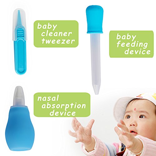 Nursery Care Kit , Grooming Kit high quality for Infants, Newborns, Kids, Boys and Girls. Includes Nail Clippers ,Scissors, Nail File ,Soft Brush, Hair Comb ,Tweezers , 9pcs - Thumbnail 6