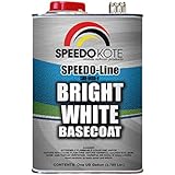 Speedokote Bright White Base Coat 3.5 voc 50 State Legal, One Gallon SMR-9800-V Basecoat