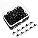 300 Pieces Mini Plastic Spiders Halloween Simulated Spiders Fake Spider Prank Toy with Plastic Storage Box for Halloween Party Supplies