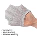 No Show Socks Mens 6 Pack Low Cut Cotton Non Slip Casual Thin Boat Socks 6-11