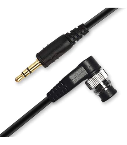 Amazon.com : GFSHOP 3.5mm-S1 Off Camera Shutter Connecting Cable