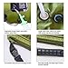 HOME TELLER Solar Shower Bag Outdoor Camp Bag with Removable Hose and On-Off Switchable Shower Head for Camping Beach Swimming Outdoor Traveling Hiking (5 Gallon)