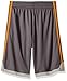 adidas Big Boys' Key Item Short, Granite/Unity Orange, X-Large/18