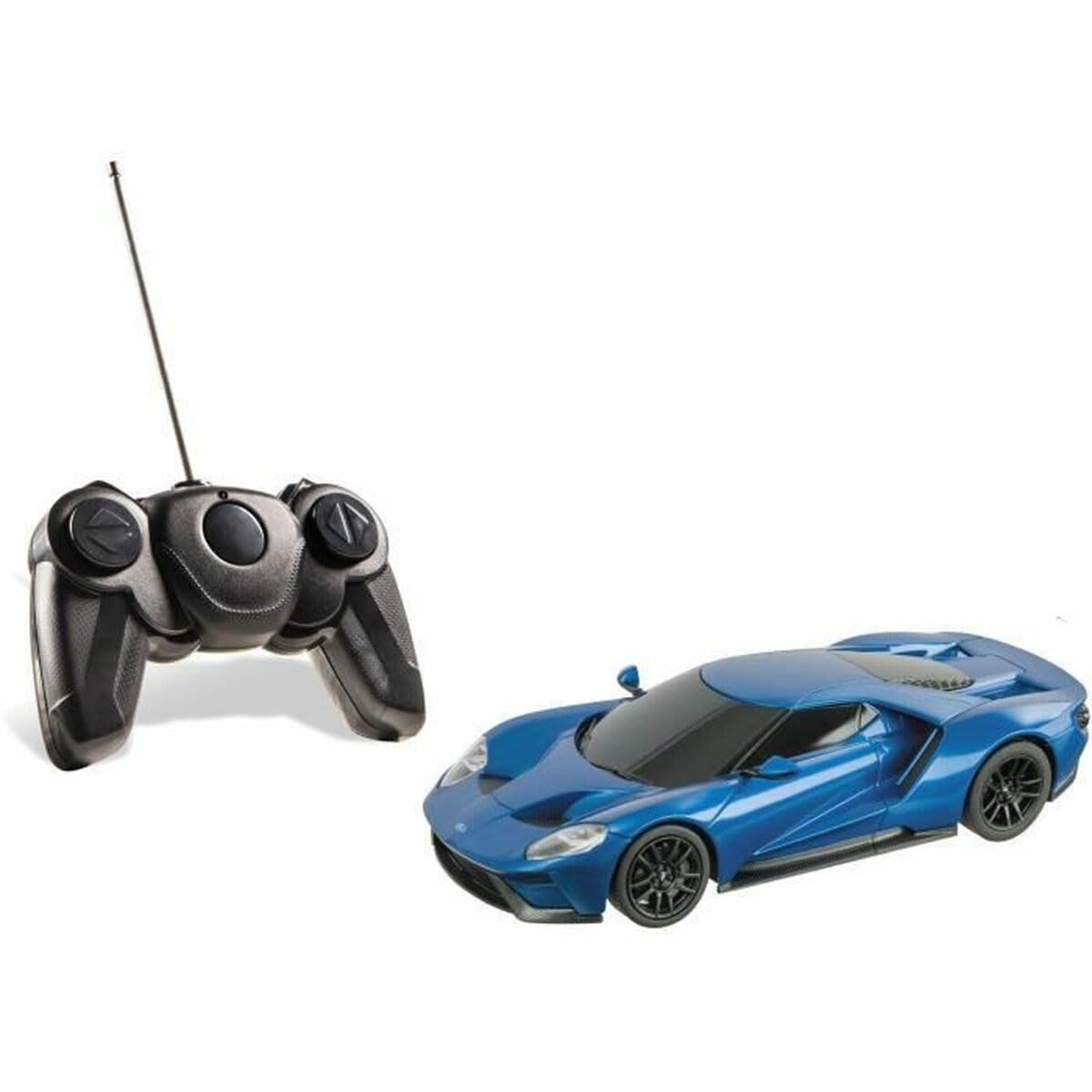 Mondo Motors, FORD GT, Model Scale 1: 24, up to 8 km/h Speed, Car Toy for Kids 63539, Blue