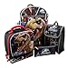 Jurassic World 6 piece Backpack and Lunch Box School Set (Black)