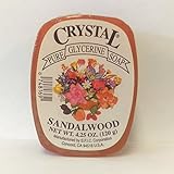 Crystal Glycerine Soap Bars Sandalwood (24 bars)