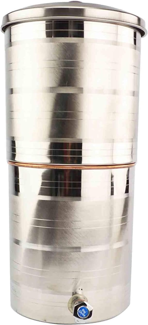 KUVI Pure Copper Water Filter Dispenser 20L Copper and