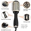 Hair-Dryer-BrushHot-Air-Brush-Multi-Functional-3-in-1Professional-Dryer-VolumizerHeated-Rollers-and-Curling-Iron-with-Ceramic-Coating-and-Negative-Ion-TechnologySuitable-for-All-Hair-Types Hair Dryer Brush,Hot Air Brush, Multi-Functional 3-in-1Professional Dryer & Volumizer,Heated Rollers and Curling Iron…