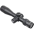 Vector Optics Veyron 4X 44mm IR 30mm Monotube First Focal Plane Riflescope Illumination Etched Reticle Turret Lock Side Focus for Compact Air Guns and Lightweight Firearms