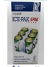 cryopak de plástico rígido Bebida Titular 3,8 x 8,