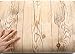 Peel and Stick PVC Instant Panel Wood Decorative Self-Adhesive Film Countertop Backsplash Brown Beige (22345 : 1.64 Feet X 9.84 Feet)