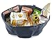 Cotton Canvas Tote Bag (3 Pack, Black Color) perfect for beach, grocery shopping, craft projects - extra thick, large, durable,100% cotton