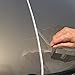 ZATOOTO Pinstripe Tape for Cars - DIY Vinyl White Pin Striping Decals, 385×0.47 inches Auto Waterproof Pin Stripe Tape Emblems Trim, Universal for Automotive Musical Instrument Home Door etc