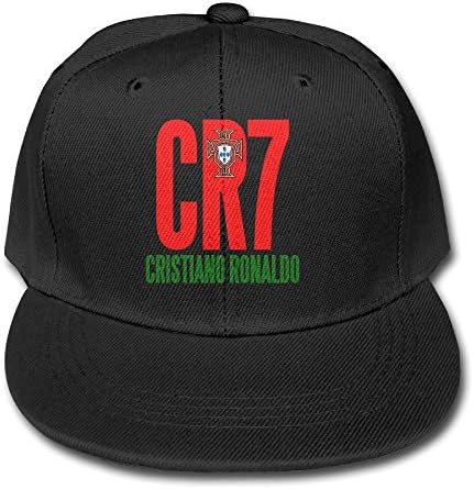 PGiG Kid's Cristiano Ronaldo Portugal 2016 Adjustable Duck Tongue Hat Peaked Baseball Hat/Cap