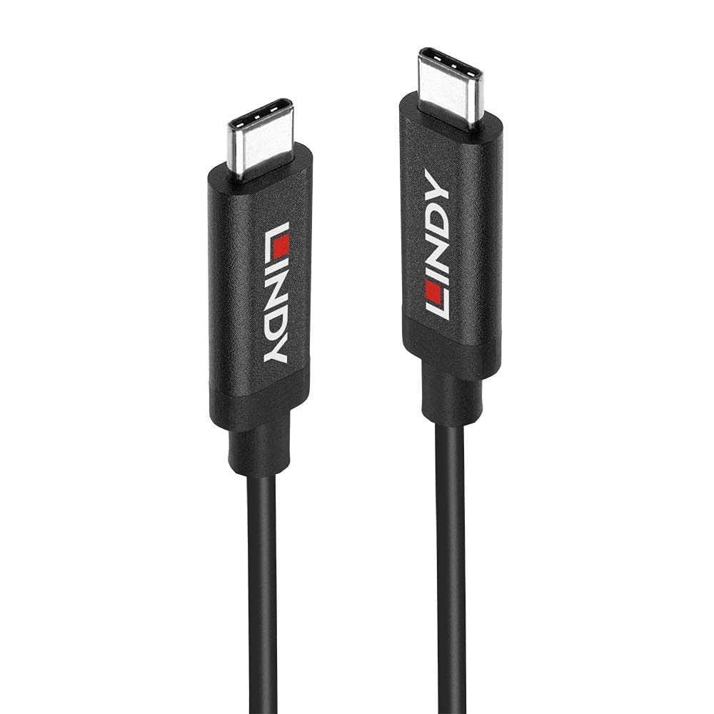 LINDY USB Type-C 3.2 Gen 2 Type C/C Active Cable, 3m - Active Cable for Video Signals and Data Transfer up to 10 Gbps, Supports DisplayPort 1.4 High Resolution, UHD up to 8K 7680x4320@60Hz
