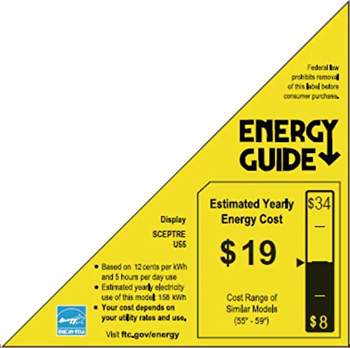 Sceptre-UTV-55-4K-Ultra-HDTV-3840x2160-U558CV-UMC-4x-HDMI-MEMC-120-Metal-Black