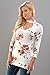 Shopglamla Mock Neck Long Sleeve V Neck Cut Choker Front Solid Top
