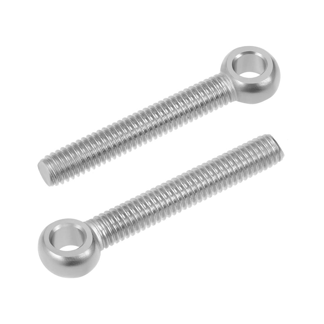 sourcing map M6 x 40mm Machinery Shoulder Swing Lifting Eye Bolt 36mm Thread Length 304 Stainless Steel 5pcs