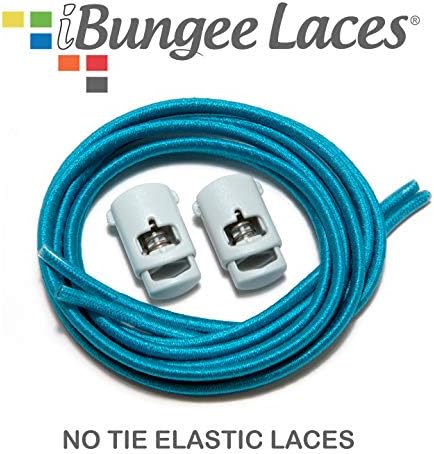 (Elastic No Tie Shoelaces) (Made in the USA)