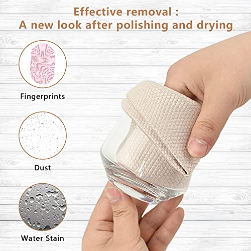 20 Pieces Fish Scale Microfiber Cleaning Cloths, 11.8 x15.7inchs