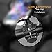 Levin Universal Smartphone Bike Mount Holder with 360 Degree Rotate for iPhone 6S/6/5S/5C/5, Samsung Galaxy S5/S4/S3, Google Nexus 5/4, LG G3, HTC and GPS Device