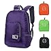 Zatous Foldable LightWeight Backpack Unisex Casual Daypack Waterproof Hiking Bag for Travel Outdoor 23L