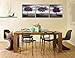 So Crazy Art- Black and White Wall Art Decor Tree with Purple Blossom on the Lawn Canvas Pictures Artwork 3 Panel Landscape Painting Prints for Home Living Dining Room Kitchen