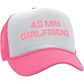 Nukem Cap Company Funny Women's Trucker Hat - Trucker Hats for Women Perfect Gag Gift for Naughty Gift Exchange Neon Hot Pink