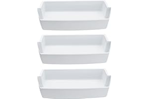 2187172 Refrigerator Door Shelf Bin by SupHomie - Compatible with Whirlpool Amana Kenmore Replaces WP2187172 PS328468 AP6006028 2187194K (3 Pack)