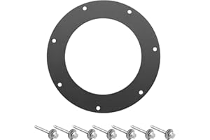 QNHEAY Gas Tank Lock Ring Sealer Fit for GM Chrysler Ford Dodge Trucks Replace LO166 TR-26 1Z536VF 64BVZM 4L2Z9C385AA, Fuel Tank Repair Kit with 7 Screws