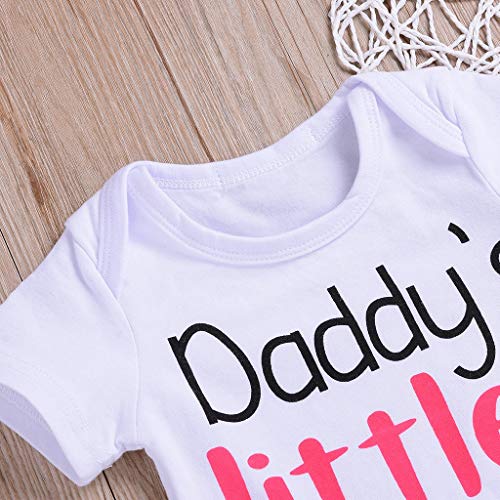 Baby Romper Yamally Infant Baby Boys Girls Clothing Jumpsuit Funny Letter Printed Onesie - Thumbnail 6