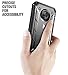 Moto X4 Rugged Case, Poetic Revolution [360 Degree Protection] Full-Body Rugged Heavy Duty Case with Built-in-Screen Protector for Motorola Moto X4 Black