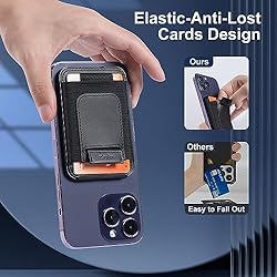 AirTag Wallet Men，Genuine Leather Wallet with
