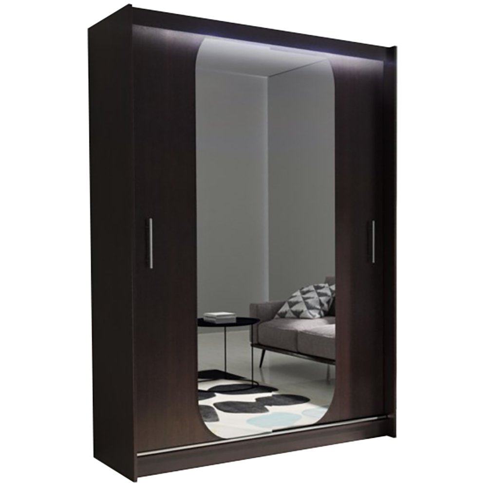 Ye Perfect Choice Modern Bedroom Mirror Sliding Doors Wardrobe Ava