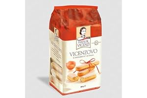 TEAMORE Vicenzovo Ladyfingers | Classic Italian Ladyfingers for Tiramisu | 14 oz (400 g) | All-Natural | Kosher | Dairy