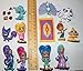 Shimmer and Shine Party Favors Goody Bag Fillers 17 Set with Figures and Genie Jewels with Shimmer, Shine, Zac, Leah, Tala and Many More!