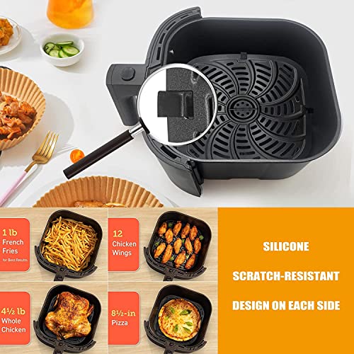 Air Fryer Grill Pan for Chefman TurboTouch Easy View Air Fryer 8 QT