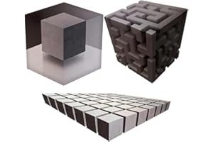 Impossible Corners – Wall Art That Reshapes Reality, 3D Wall Art Optical Illusion Corner Wall Decal, Large Removable Peel & S