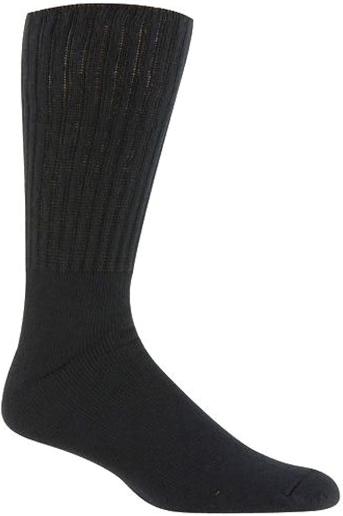 The Railroad Sock 2 Pack King Size Black Work Crew at Amazon Men’s