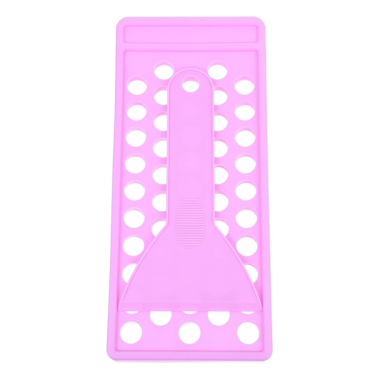 WOFASHPURET 1 Set of Lipstick Filling Mould Lipsticks Filling Tray Kit for Making Lip Balm Bowl Spatula Lip Gloss Plastic Main Filler Purple Miss